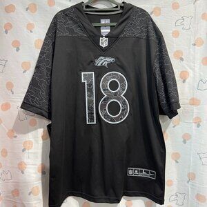 Justin Jefferson Minnesota Vikings Black Reflective Jersey